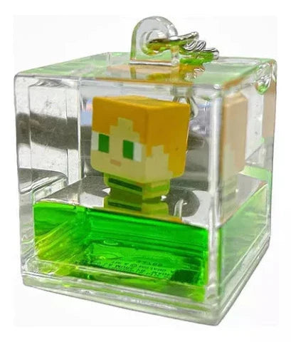 Minecraft Tsunameez Keychain Figure: Multiple Styles Available - Ages 5+