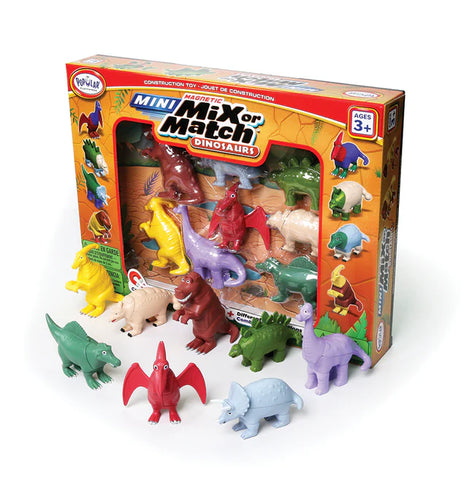 Magnetic Mini Mix or Match: Dinosaurs Deluxe - Ages 3+