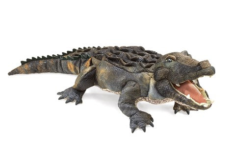 Folkmanis: American Alligator Puppet - Ages 3+