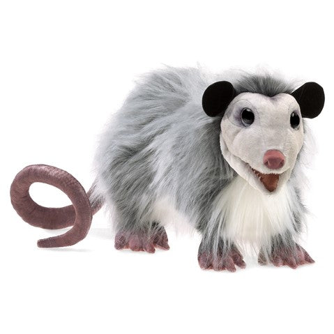 Folkmanis: Opossum Puppet - Ages 3+