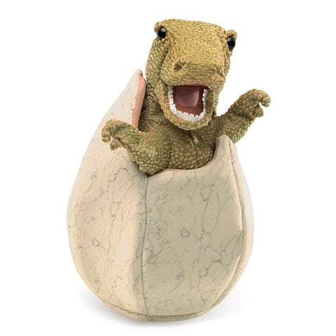 Folkmanis: Dinosaur Egg  Puppet - Ages 3+