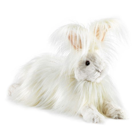 Folkmanis: Angora Rabbit Puppet - Ages 3+