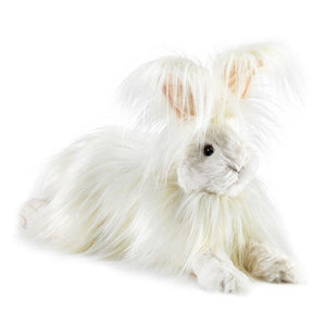 Folkmanis: Angora Rabbit Puppet - Ages 3+