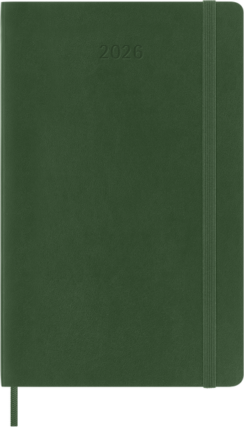 Moleskin: Classic Weekly Diary/Planner 2026 Large Softcover Myrtle Green