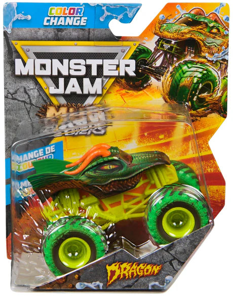 Monster Jam Mud Blasters Colour Changing Truck - 1:64 Diecast Vehicle