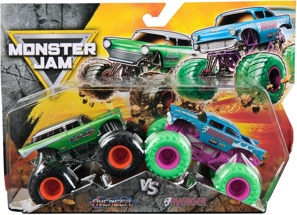 Monster Jam 1:64 Scale Die-cast Monster Truck 2 Pack Series 33