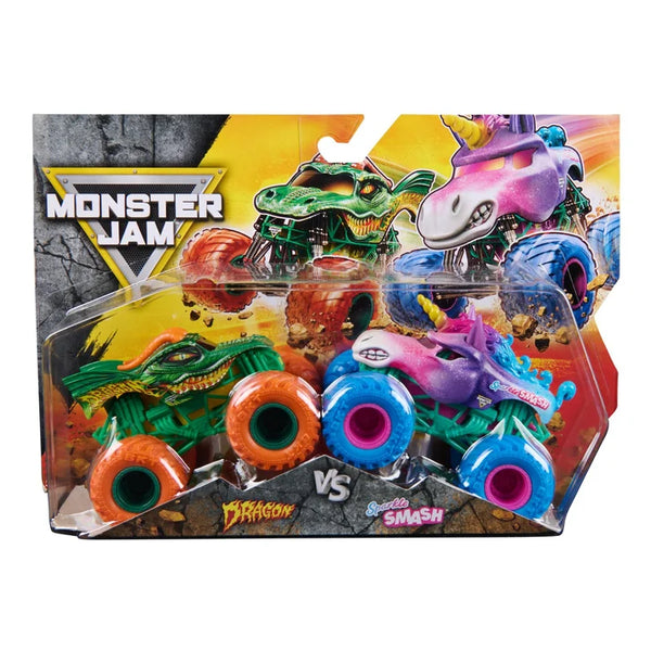 Monster Jam 1:64 Scale Die-cast Monster Truck 2 Pack Series 33
