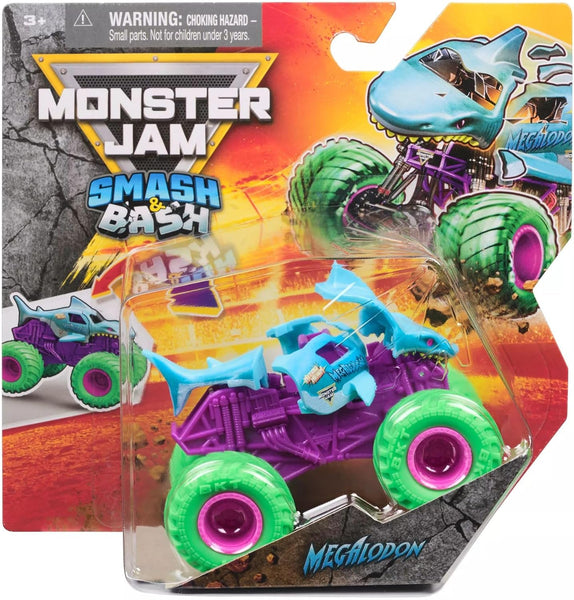 Monster Jam Smash & Bash Truck - 1:64 Diecast Vehicle