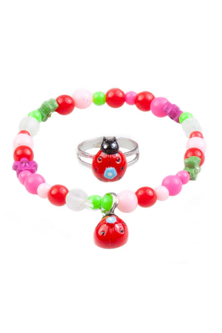 GP: My Fair Ladybug Bracelet & Ring Set - Ages 3+