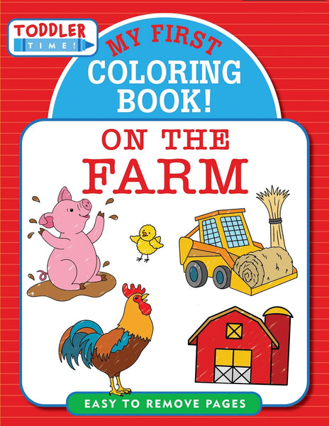 AB: My First Colouring Book! On The Farm! Ages 2+