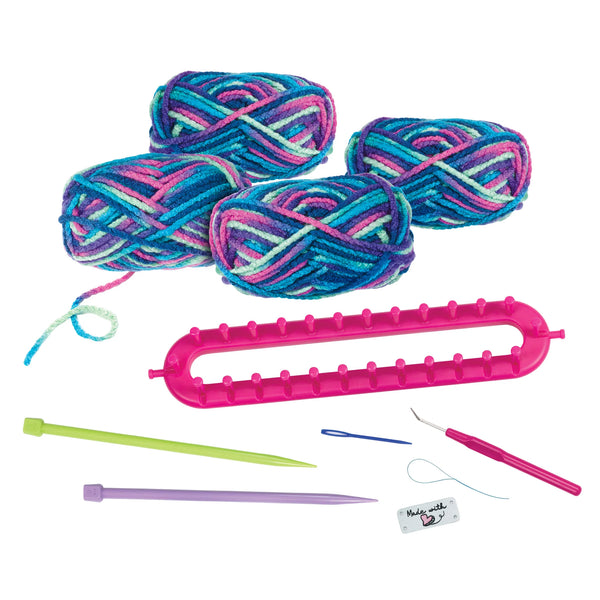 Creativity for Kids Learn To Knit Kit Deluxe