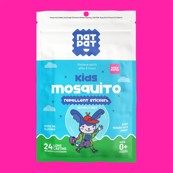 NatPat Buzzpatch Mosquito Repellant Stickers