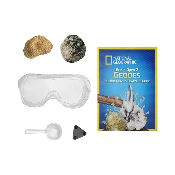 National Geographic: Geodes Break Open 2 - Dig Kit -Age