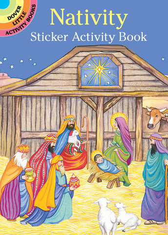 Nativity Sticker Activity Book - Ages 4+