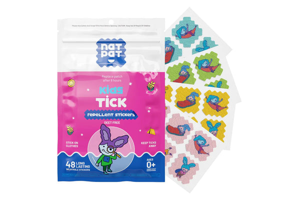 Kids Tick Repellent Stickers - Ages 0+