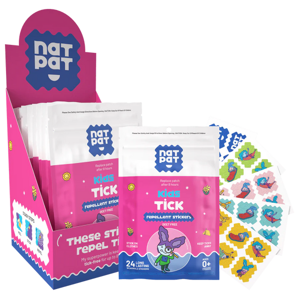 Kids Tick Repellent Stickers - Ages 0+