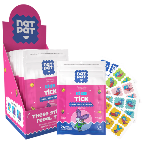 Kids Tick Repellent Stickers - Ages 0+