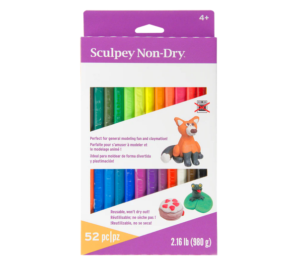 Sculpey Bake Shop: EZ Shape 52 Piece Variety Pack - Ages 8+