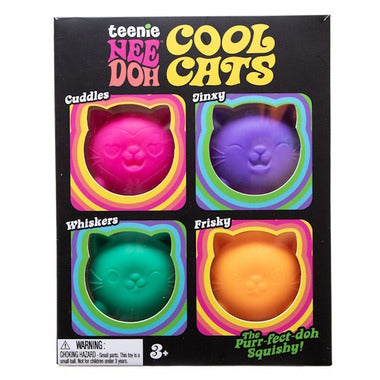NeeDoh Teenie Cool Kittens  - Multi Pack