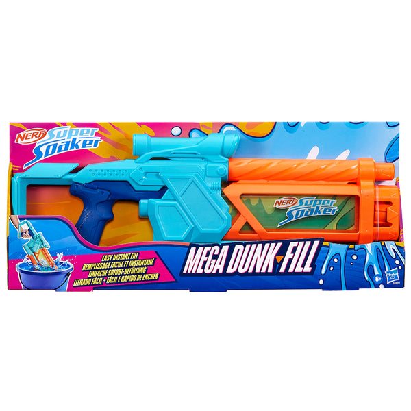 Nerf Super Soaker Mega Dunk-Fill Water Blaster