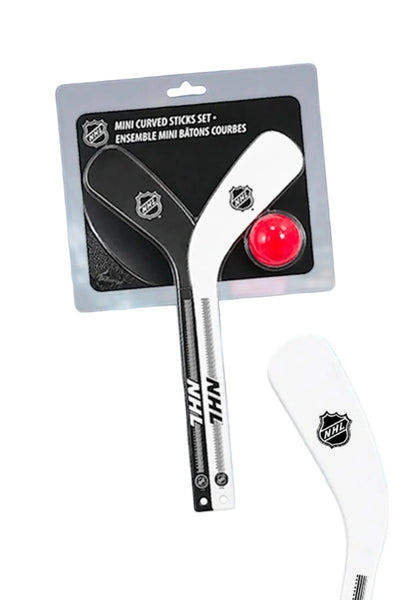 NHL Mini Curved Hockey Sticks Set