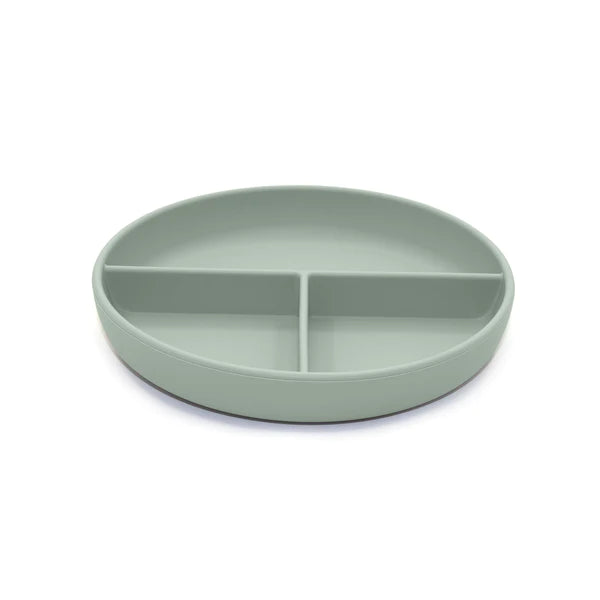 Noüka: Silicone Divided Suction Plate: Multiple Colours Available - Ages 9mths+