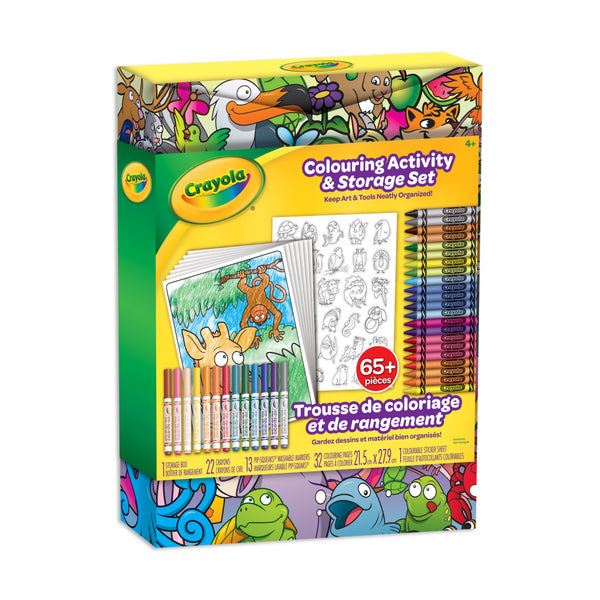 Crayola Colouring Activity & Storage Set