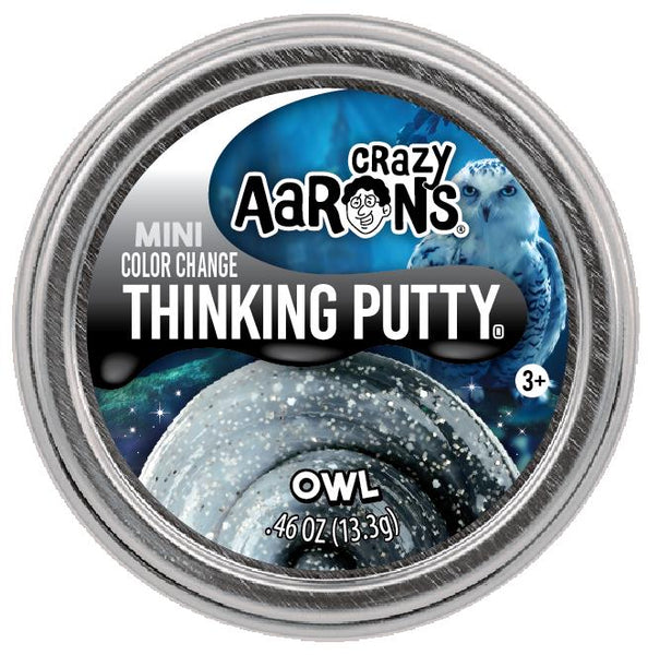 Loot: Thinking Putty 2" Mini Tin Owl - Ages 3+