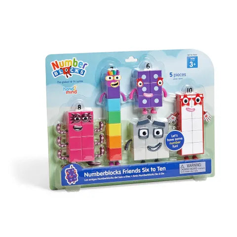Numberblocks Friends: Six to Ten Figure Set - Ages 3+
