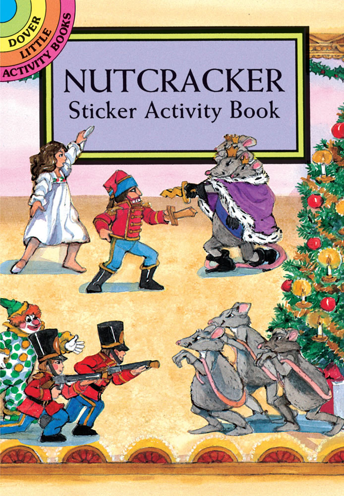 Nutcracker Sticker Activity Book - Ages 4+