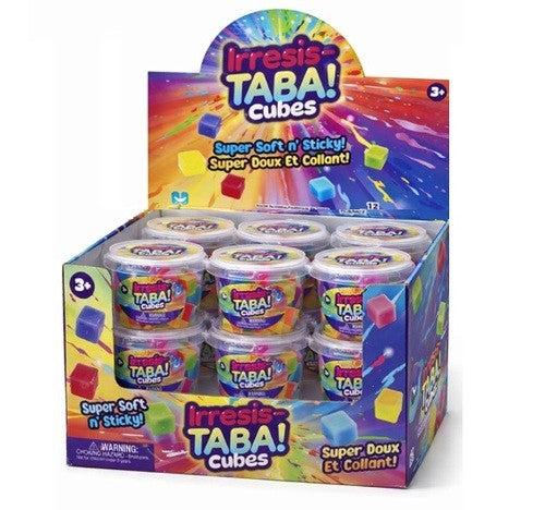 Sticky Irresis-Taba! Cubes - Squishy Fidget & Sensory Toy