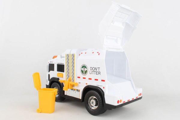 NYC Sanitation Garbage Truck with Lights & Sound - Ages 3+