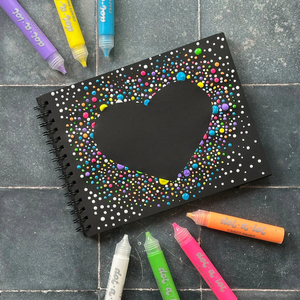 Ooly: Dot-A-Lot Dimensional Craft Paint-Bright  - Ages 6+