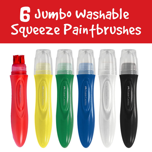 FC: Little Creatives Jumbo Squeezing Paintbrush - Ages 3+