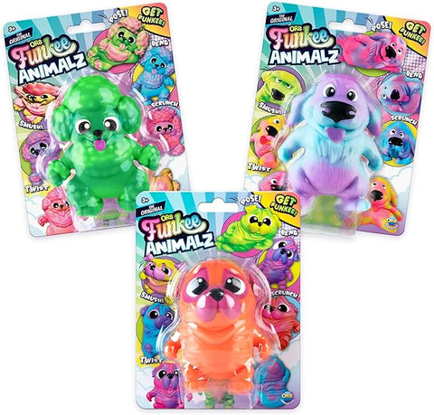 Loot: ORB Funkee Animalz Mega Puppies - Ages 3+