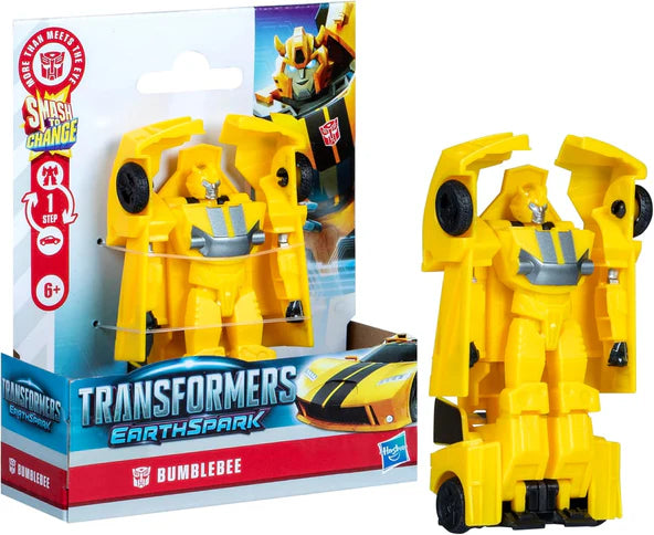 Transformers: Earthspark 1-Step Smash to Change Bumblebee - Ages 6+