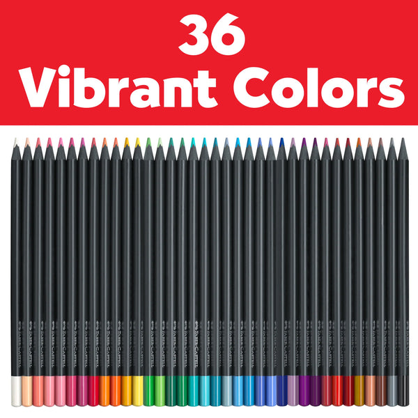 FC: Black Edition 36 Coloured Pencils - Ages 13+