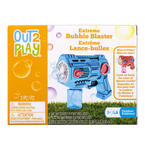 Out2Play: Extreme Bubble Blaster - Ages 3+