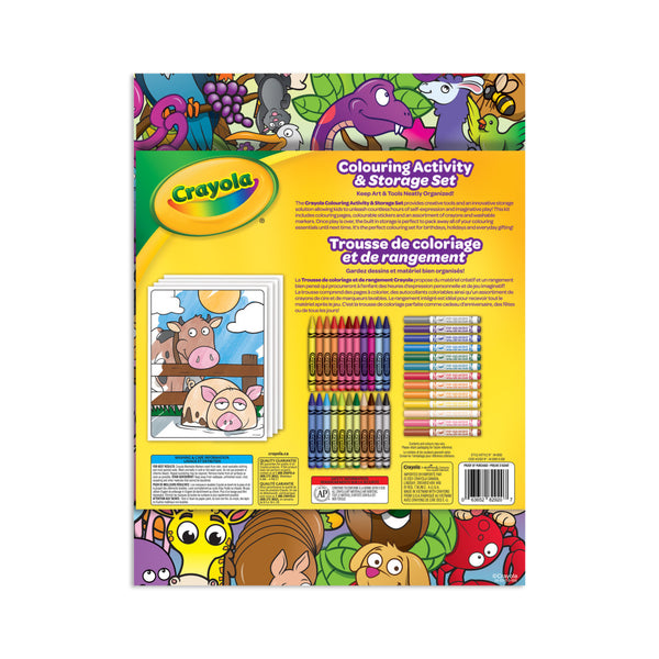 Crayola Colouring Activity & Storage Set