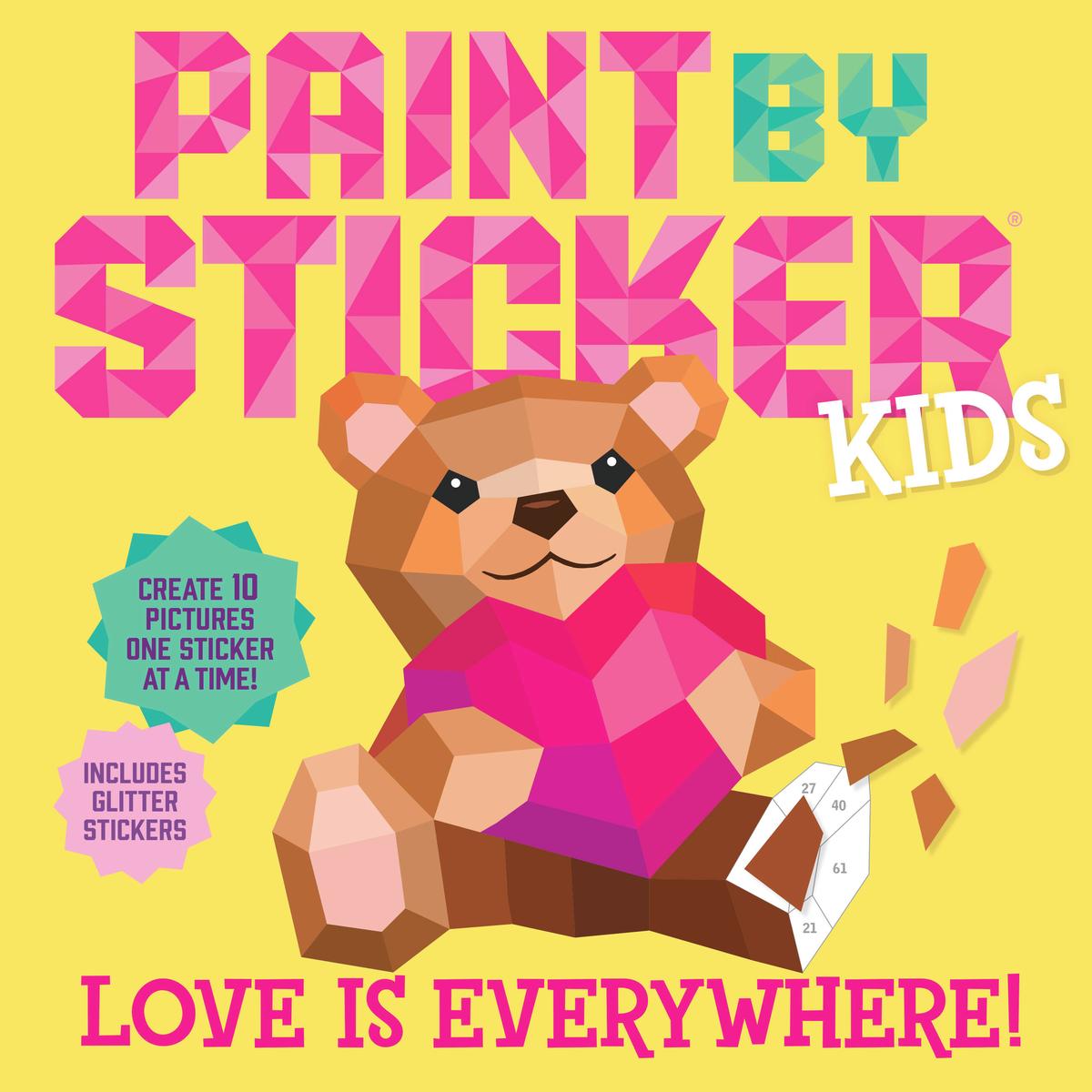 AB: Paint By Sticker Kids Love is Everywhere  - Ages 5+