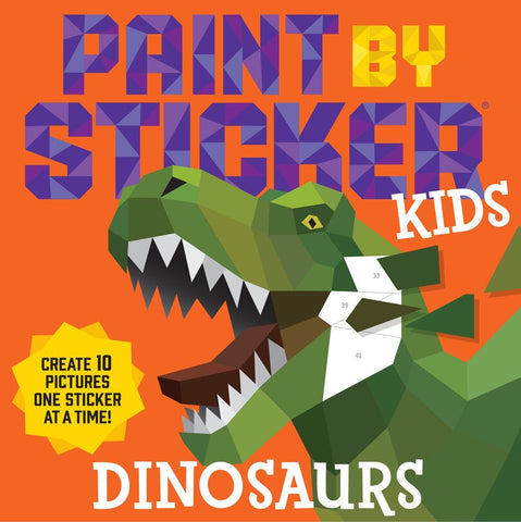 AB: Paint By Sticker Kids: Dinosaurs - Ages 5+