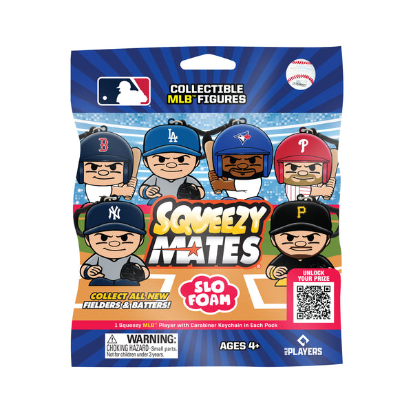 MLB Squeezy Mates Blind Pack Slo Rise Foam Bag Clip - Series 6