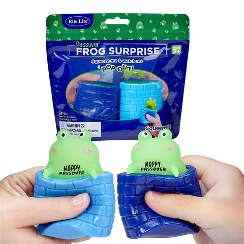 Passover:  "Frog Surprise" - Ages 3+