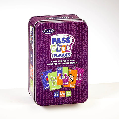 Passover:  Pass Over The Plagues card game - Ages 4+