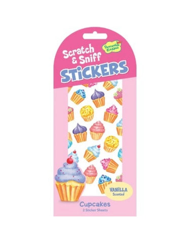 Scratch & Sniff Stickers: Vanilla Cupcakes - Ages 3+