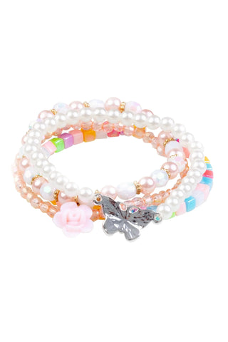 GP: Pearly Butterfly Bracelet 3pc Set  - Ages 3+