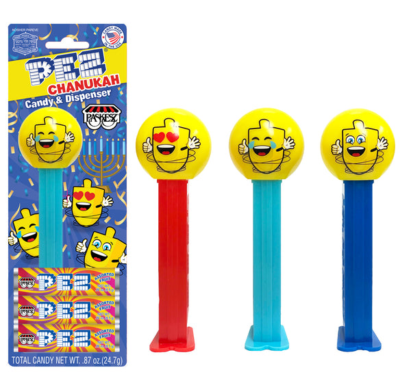 Pez Candy & Dispenser Chanukah