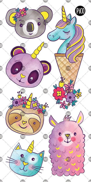 PiCO Temporary Tattoo Sheet - Ages 3+