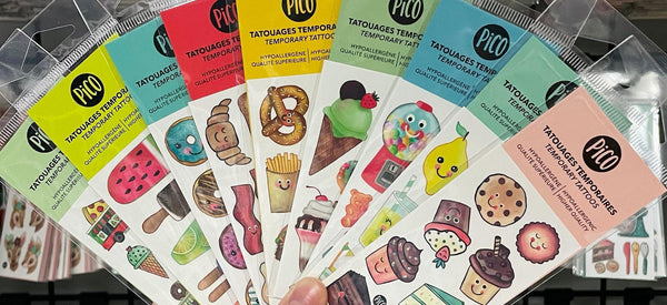 PiCO Temporary Tattoo Sheet - Ages 3+
