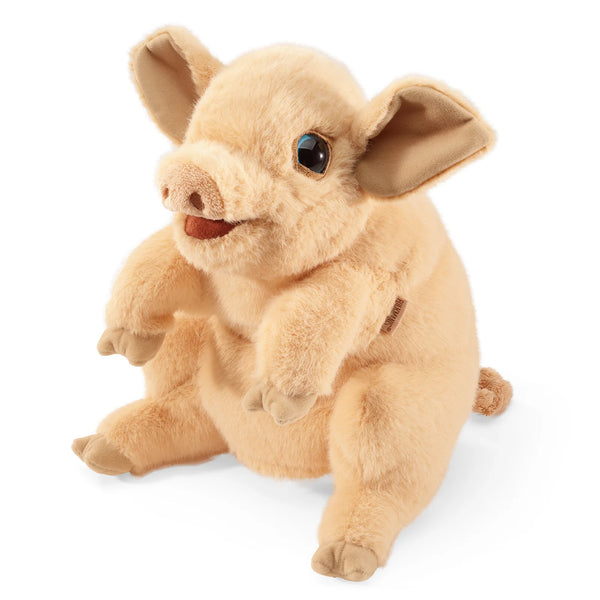 Folkmanis: Piggy Puppet - Ages 3+